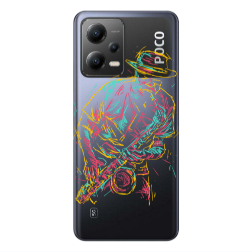 Xiaomi Poco X5 Jazz Transparent Silicone TPU Θήκη
