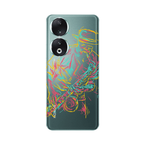 Honor 90 5G Jazz Transparent Silicone TPU Θήκη