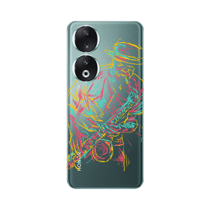 Honor 90 5G Jazz Transparent Silicone TPU Θήκη