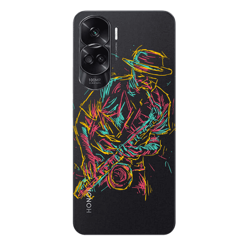 Honor 90 Lite 5G Jazz Transparent Silicone TPU Θήκη