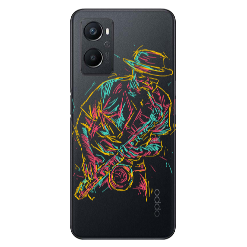 Oppo A 96 Jazz Transparent Silicone TPU Θήκη