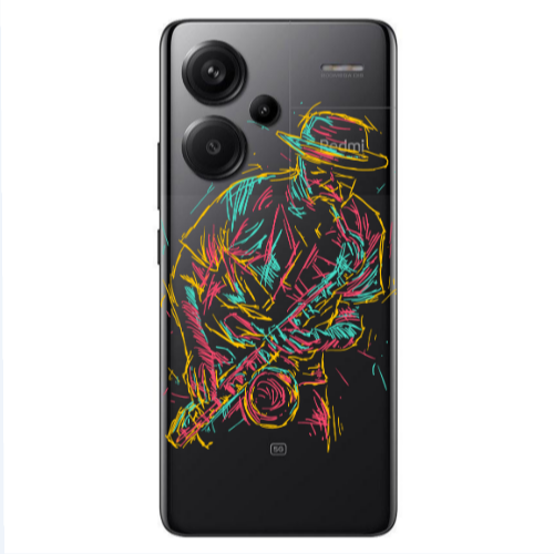 Xiaomi Redmi Note 13 Pro+ 5G  Jazz Transparent Silicone TPU Θήκη