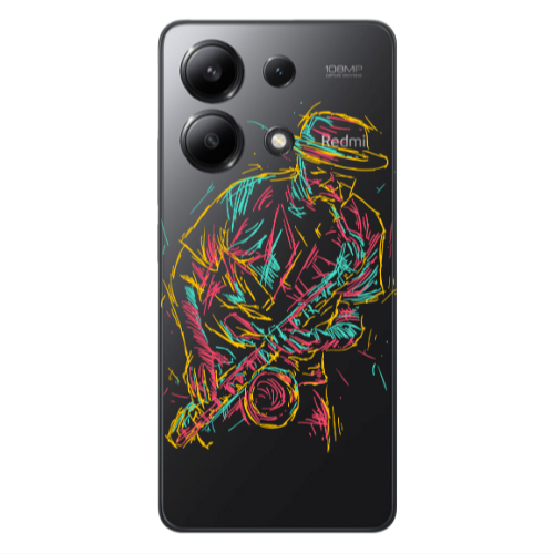 Xiaomi Redmi Note 13 4G Jazz Transparent Silicone TPU Θήκη
