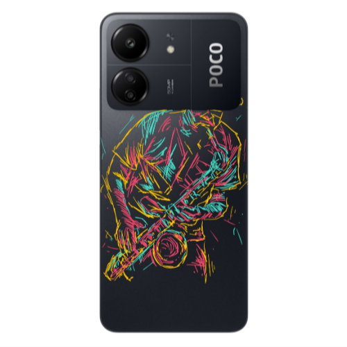 Xiaomi Poco C65 Jazz Transparent Silicone TPU Θήκη