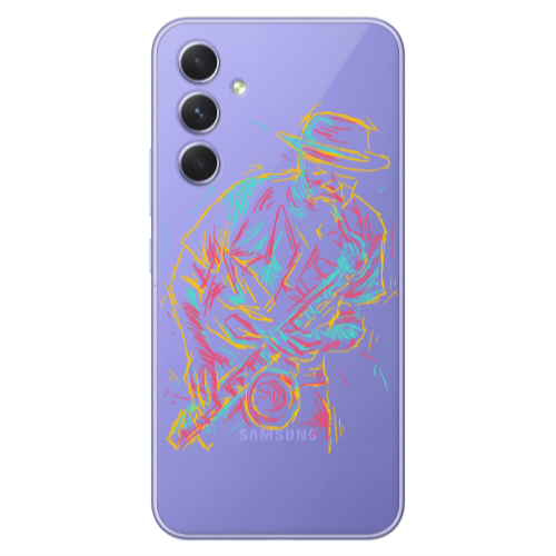 Samsung A55 Jazz Transparent Silicone TPU Θήκη