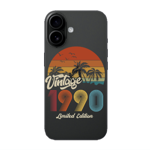 Apple Iphone 16 plus Vintage Transparent Silicone TPU Θήκη