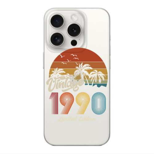Apple Iphone 16 Pro Vintage Transparent Silicone TPU Θήκη
