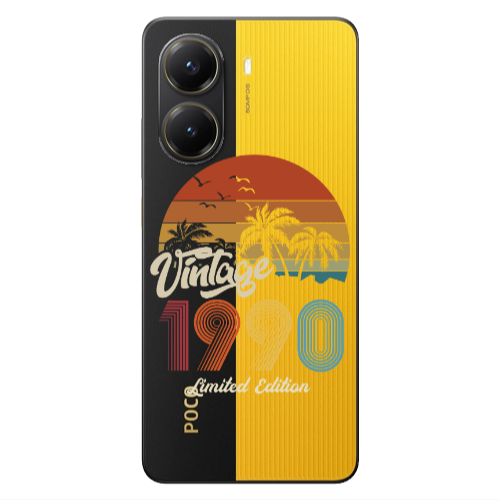Xiaomi Poco X7 Pro Vintage Transparent Silicone TPU Θήκη