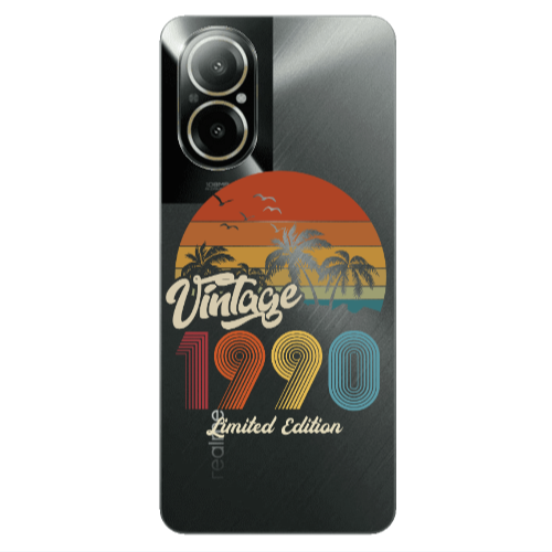 Realme C67 Vintage Transparent Silicone TPU Θήκη