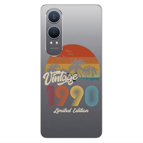 Oneplus Nord Ce 4 lite Vintage Transparent Silicone TPU Θήκη