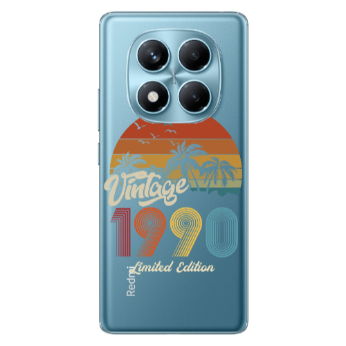 Xiaomi Redmi Note 14 Pro Vintage Transparent Silicone TPU Θήκη