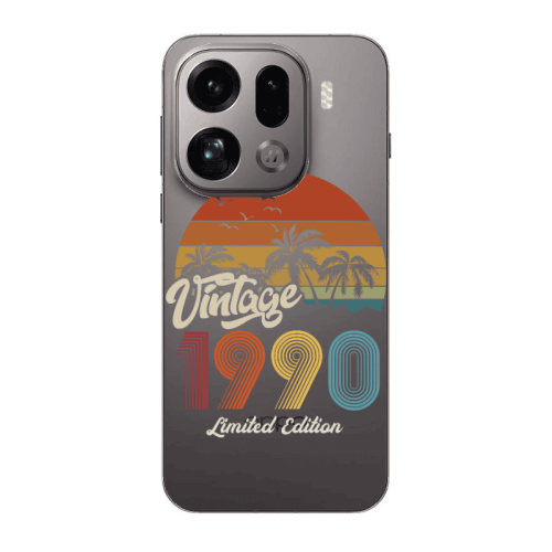 Oppo Find X9 Pro Vintage Transparent Silicone TPU Θήκη