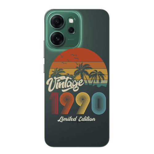 Oppo Reno 14 FS Vintage Transparent Silicone TPU Θήκη