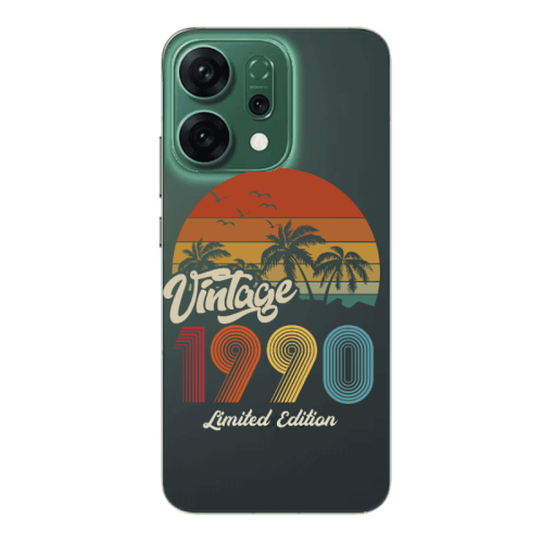 Oppo RENO 14 Vintage Transparent Silicone TPU Θήκη