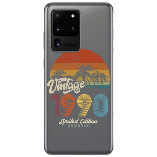 Samsung S20 Ultra Vintage Transparent Silicone TPU Θήκη