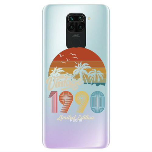 Xiaomi Redmi Note 9 Vintage Transparent Silicone TPU Θήκη