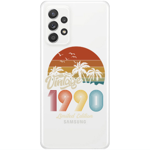Samsung A53 Vintage Transparent Silicone TPU Θήκη