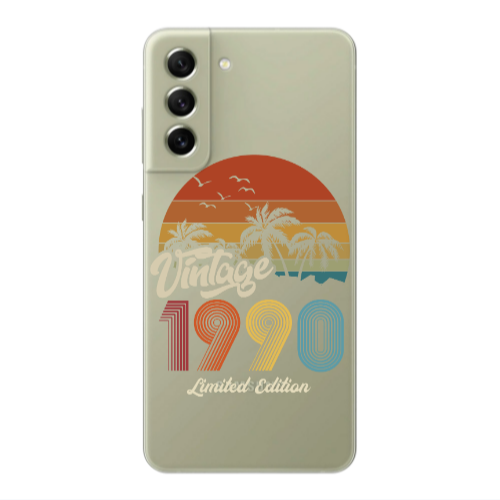 Samsung S22 Vintage Transparent Silicone TPU Θήκη