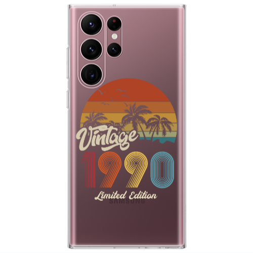 Samsung S22 Ultra Vintage Transparent Silicone TPU Θήκη