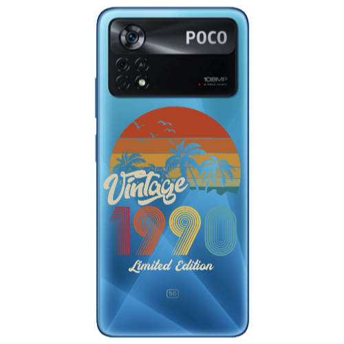 Xiaomi Poco X4 Pro Vintage Transparent Silicone TPU Θήκη