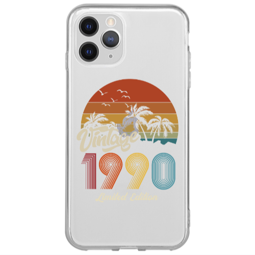 Apple iPhone 13 Pro Vintage Transparent Silicone TPU Θήκη