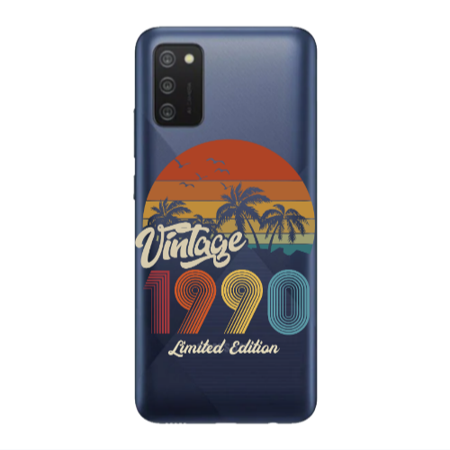 Samsung A03S Vintage Transparent Silicone TPU Θήκη