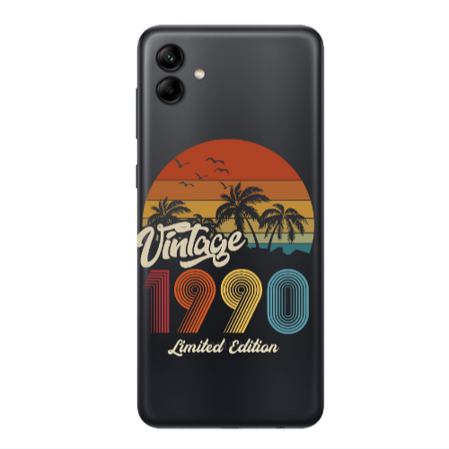 Samsung A04 Vintage Transparent Silicone TPU Θήκη