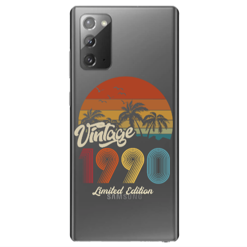 Samsung Note 20 Vintage Transparent Silicone TPU Θήκη
