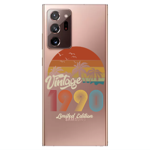 Samsung Note 20 Ultra Vintage Transparent Silicone TPU Θήκη