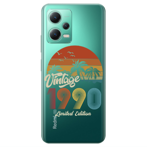 Xiaomi Redmi Note 12 Pro 5G Vintage Transparent Silicone TPU Θήκη