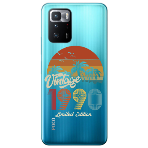 Xiaomi Poco X3 GT Vintage Transparent Silicone TPU Θήκη