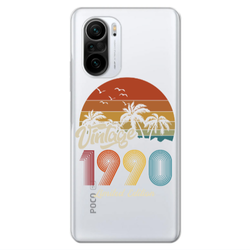 Xiaomi Poco F3 Vintage Transparent Silicone TPU Θήκη