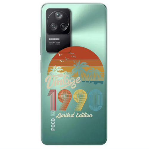 Xiaomi Poco F4 Vintage Transparent Silicone TPU Θήκη