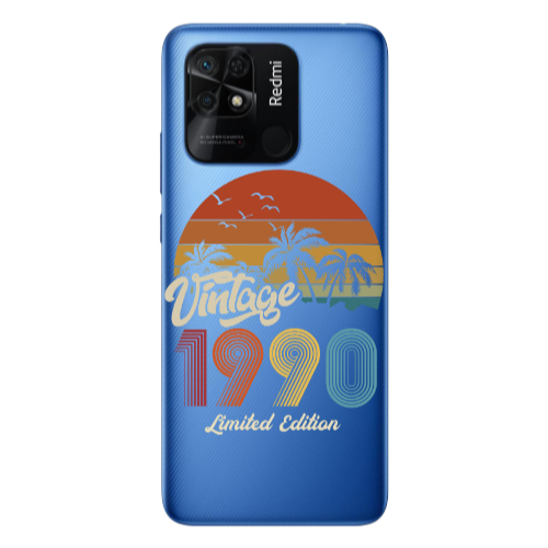 Xiaomi Poco C40 Vintage Transparent Silicone TPU Θήκη