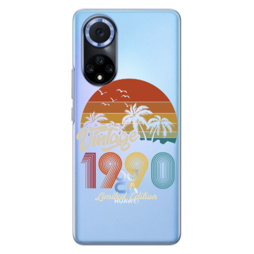 Huawei Nova 9 Vintage Transparent Silicone TPU Θήκη