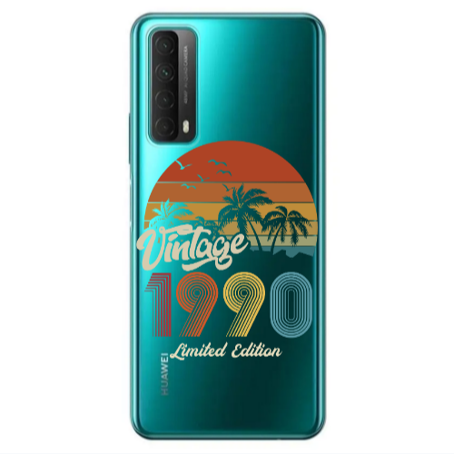 Huawei P Smart 2021 Vintage Transparent Silicone TPU Θήκη