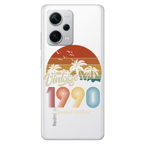 Xiaomi Redmi Note 12 5G Vintage Transparent Silicone TPU Θήκη
