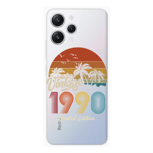 Xiaomi Redmi 12 Vintage Transparent Silicone TPU Θήκη