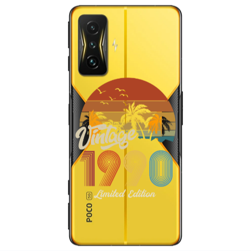 Xiaomi Poco F4 Gt Vintage Transparent Silicone TPU Θήκη