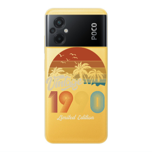 Xiaomi Poco M5 Vintage Transparent Silicone TPU Θήκη