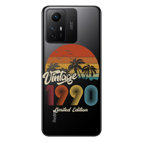 Xiaomi Redmi Note 12s Vintage Transparent Silicone TPU Θήκη