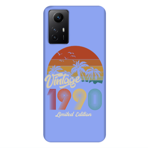 Xiaomi Redmi Note 12s Vintage Light Purple Colored Silicone TPU Θήκη