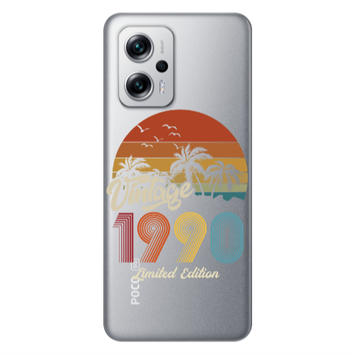 Xiaomi Poco X4 GT Vintage Transparent Silicone TPU Θήκη
