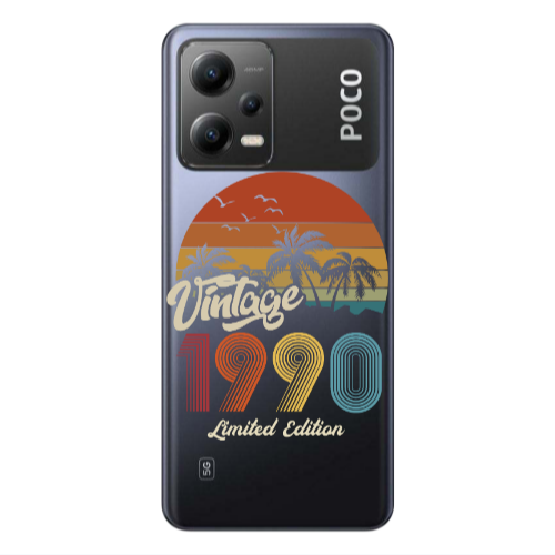 Xiaomi Poco X5 Vintage Transparent Silicone TPU Θήκη