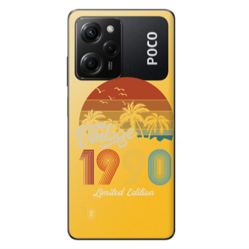 Xiaomi Poco X5 Pro Vintage Transparent Silicone TPU Θήκη