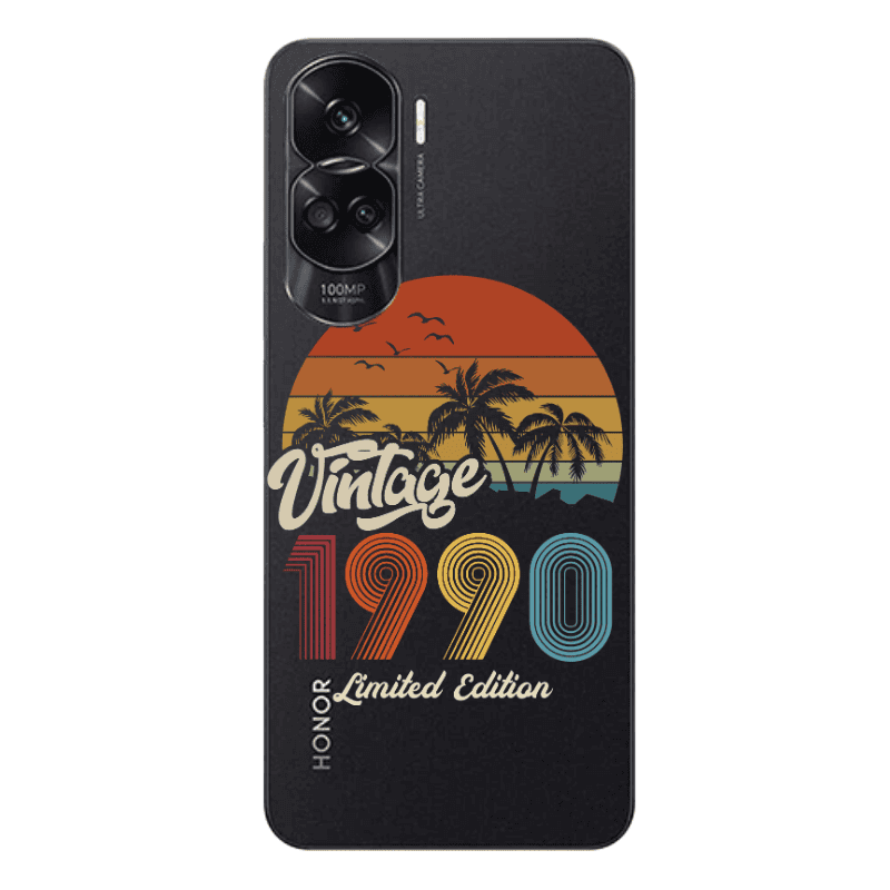Honor 90 Lite 5G Vintage Transparent Silicone TPU Θήκη
