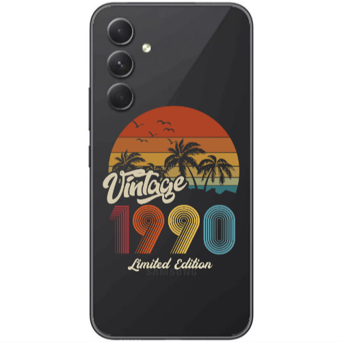 Samsung Galaxy A25 Vintage Transparent Silicone TPU Θήκη