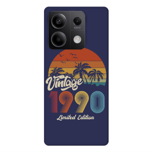 Xiaomi Redmi Note 13 5G Vintage Dark blue Colored Silicone TPU Θήκη