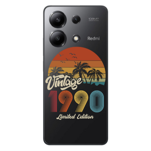 Xiaomi Redmi Note 13 4G Vintage Transparent Silicone TPU Θήκη