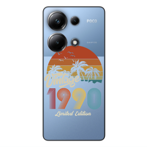 Xiaomi Poco M6 Pro 4G Vintage Transparent Silicone TPU Θήκη